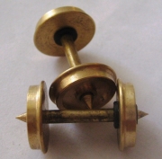 wheel of HO train model